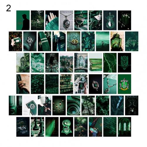 50 Stks/set Muur Print Mooie Lichtgewicht Vakmanschap Voor Gang Muur Collage Muur Esthetische Foto 'S: 2