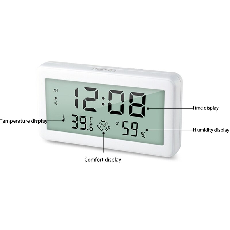 Hygrometer Thermometer Digitale Temperatur LCD Dms Sensor Feuchtigkeit Meter drinnen Anzeige Keine Hintergrundbeleuchtung