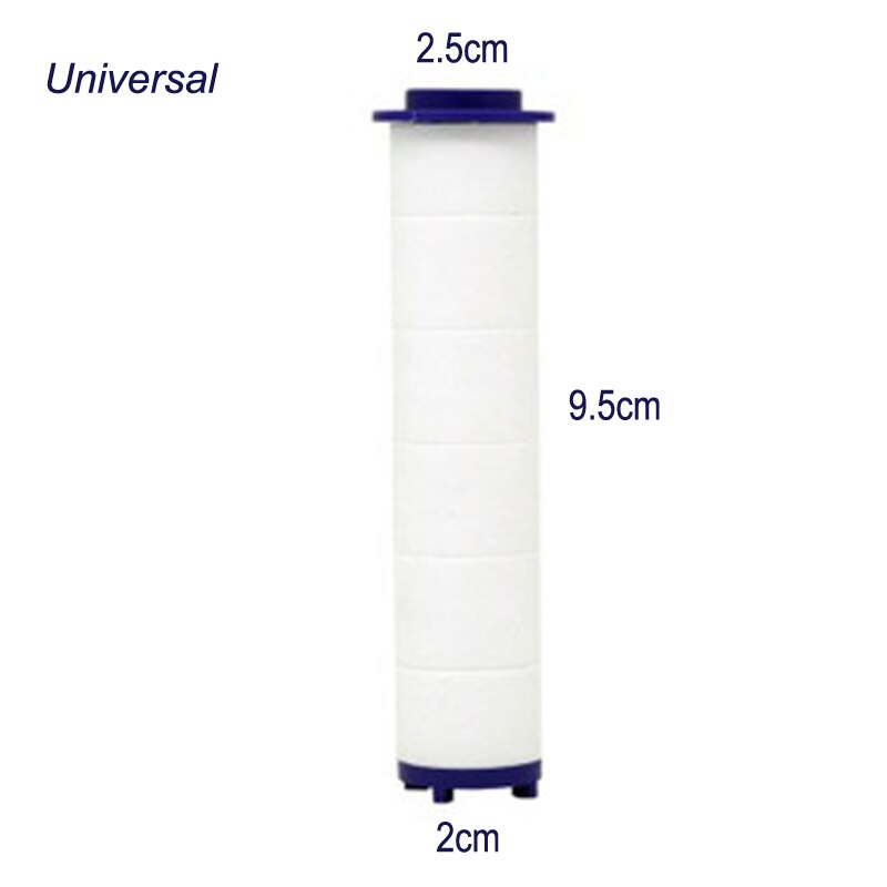 Filter Cotton for High Pressure Spray Shower Head 360 Rotated Rainfall Shower Head Fan Hand-held Pressurized Massage Shower Head: 1PCS Filter