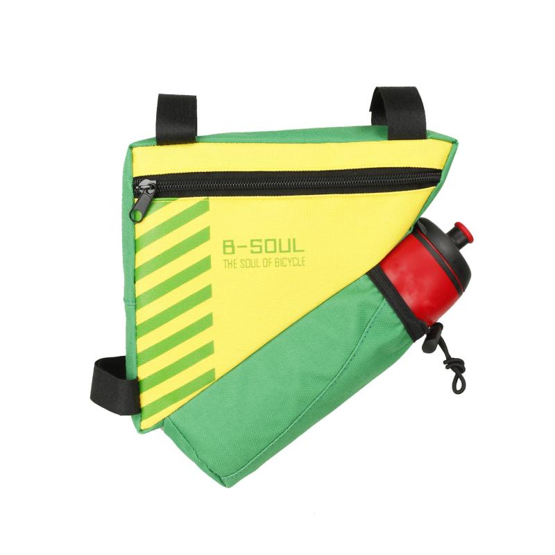 Waterdichte Driehoek Fietstas - Frame Tas Fietsen - Fiets Accessoires: Groen