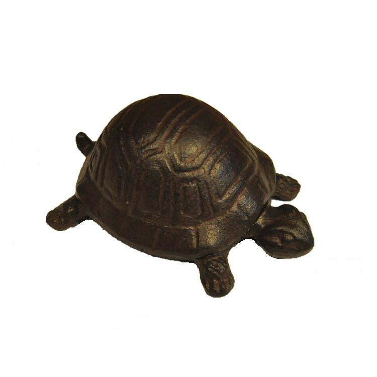 Turtle Key Box Cast iron turtle key box boxes jewelry Vintage old... – Grandado