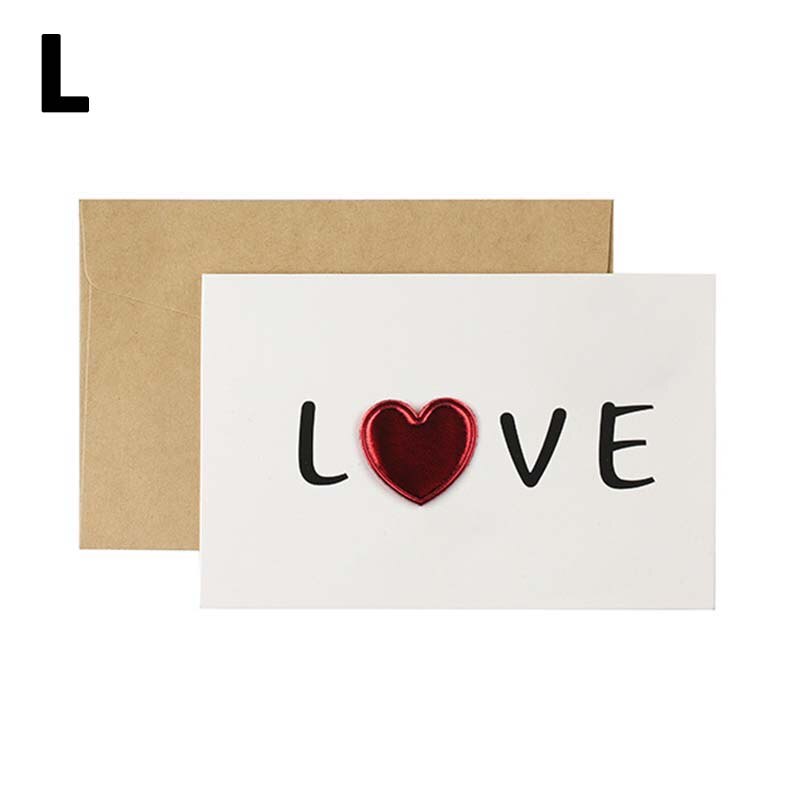 Miłość pocztówka zaproszenie na ślub pozdrowienia kartki z kopertą walentynki strona dekoracji słodkie opakowanie na prezent dostaw: 12