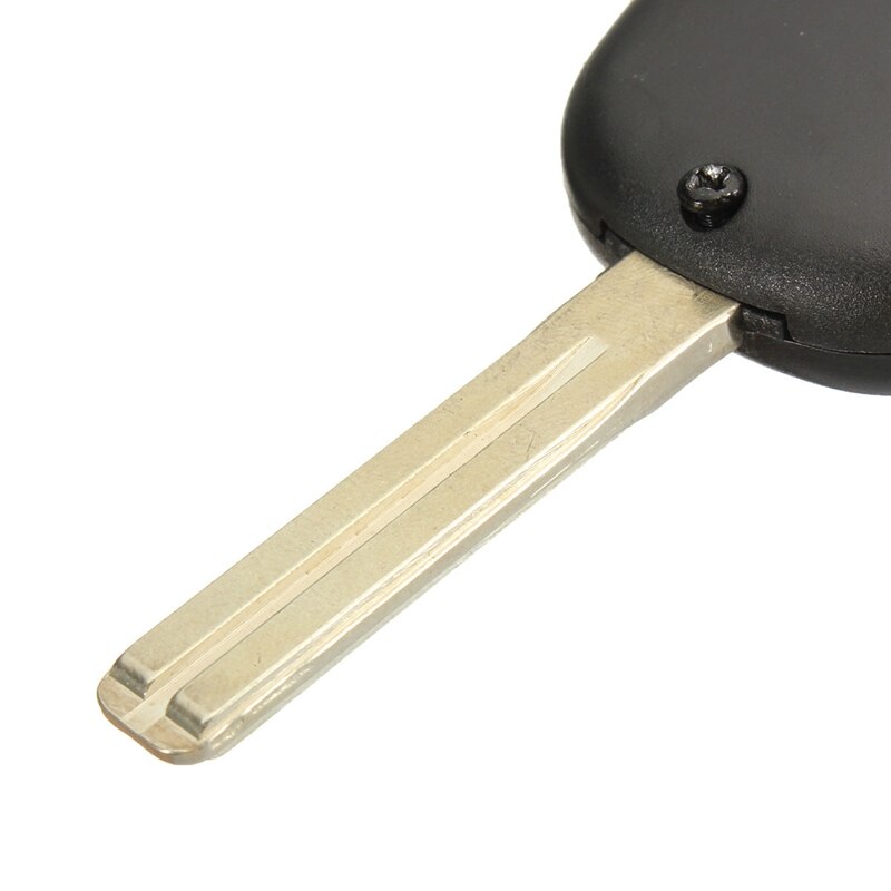 3 Buttons Remote Key Shell Case Blank Blade For Lexus Es300 IS300 GS300 RX350 Black