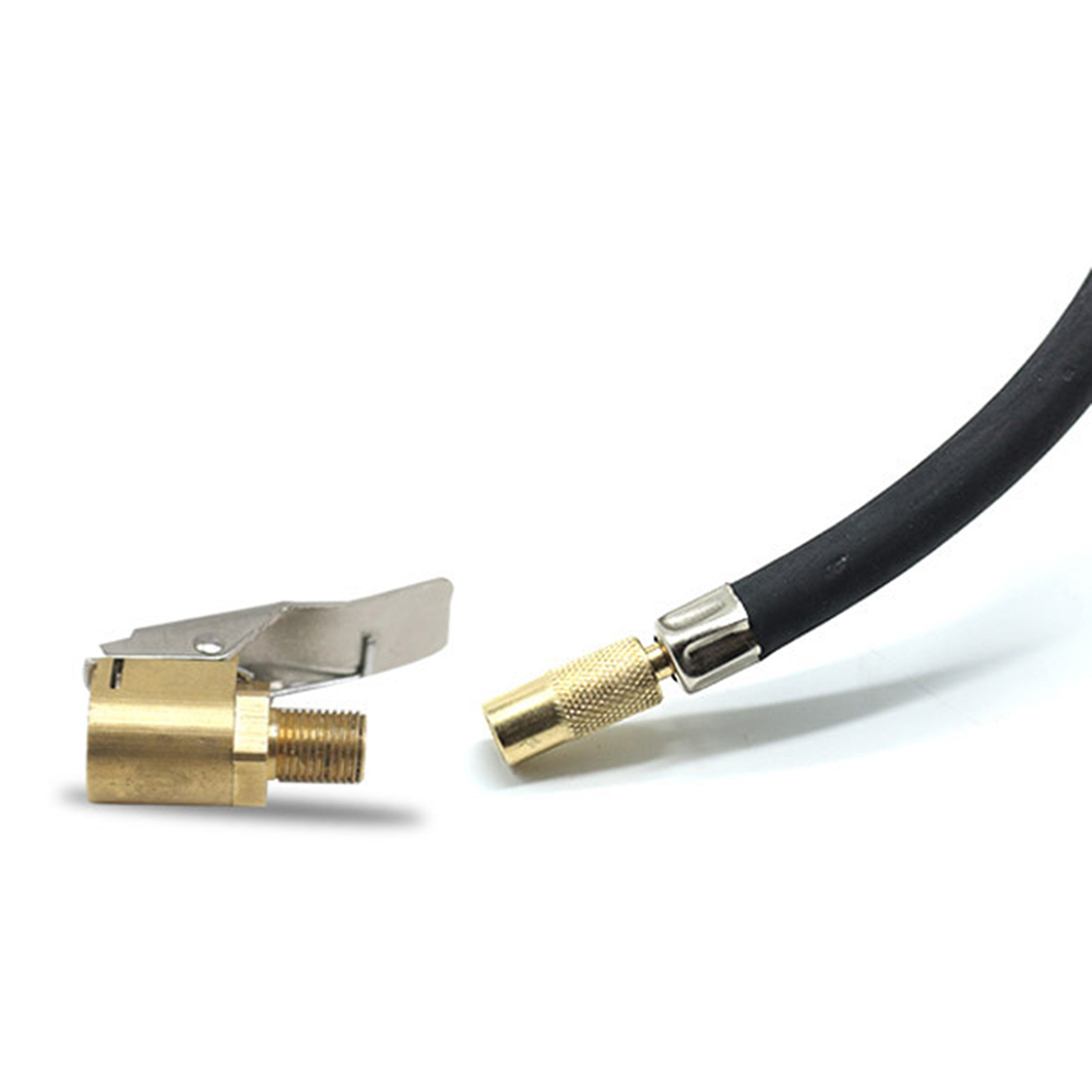 Adaptateur de pompe de voiture compresseur automatique pneu roue pneu kit de montage mandrin d'air gonfleur pompe à Air Valve pince pince adaptateur pour pompe automatique