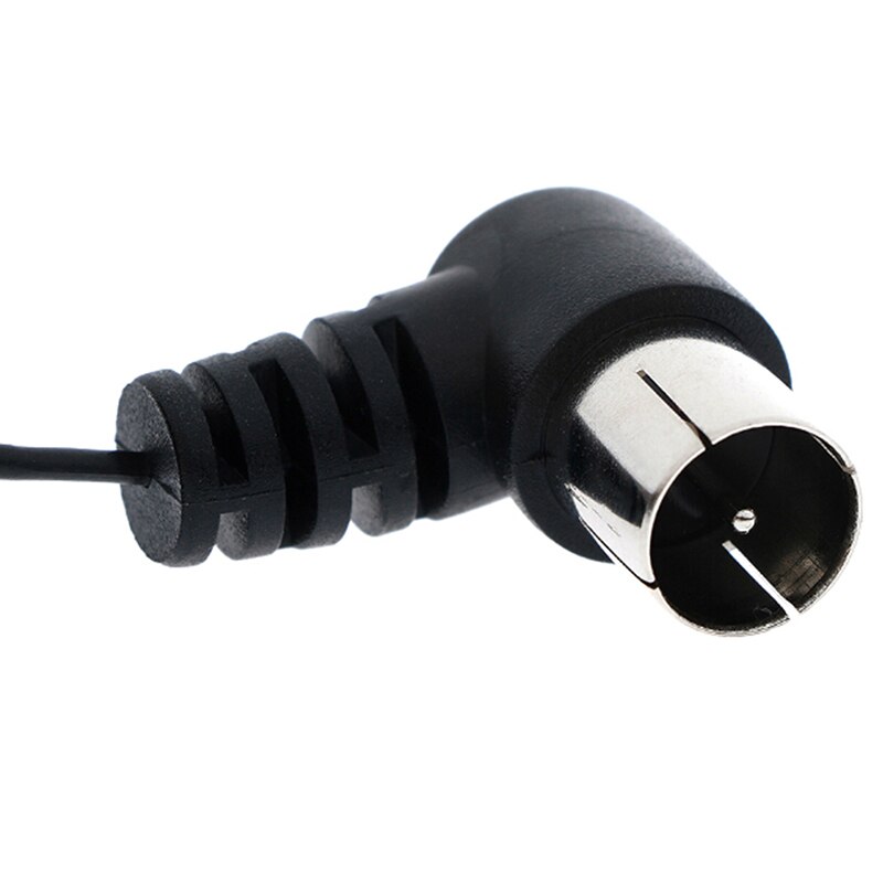 Dlenp-antennes fm-antenne 75 ohm ongebalanceerd voor natuurlijk geluid stereo-ontvanger voor fm-radio/hifi/dab/tv binnengebruik zwart