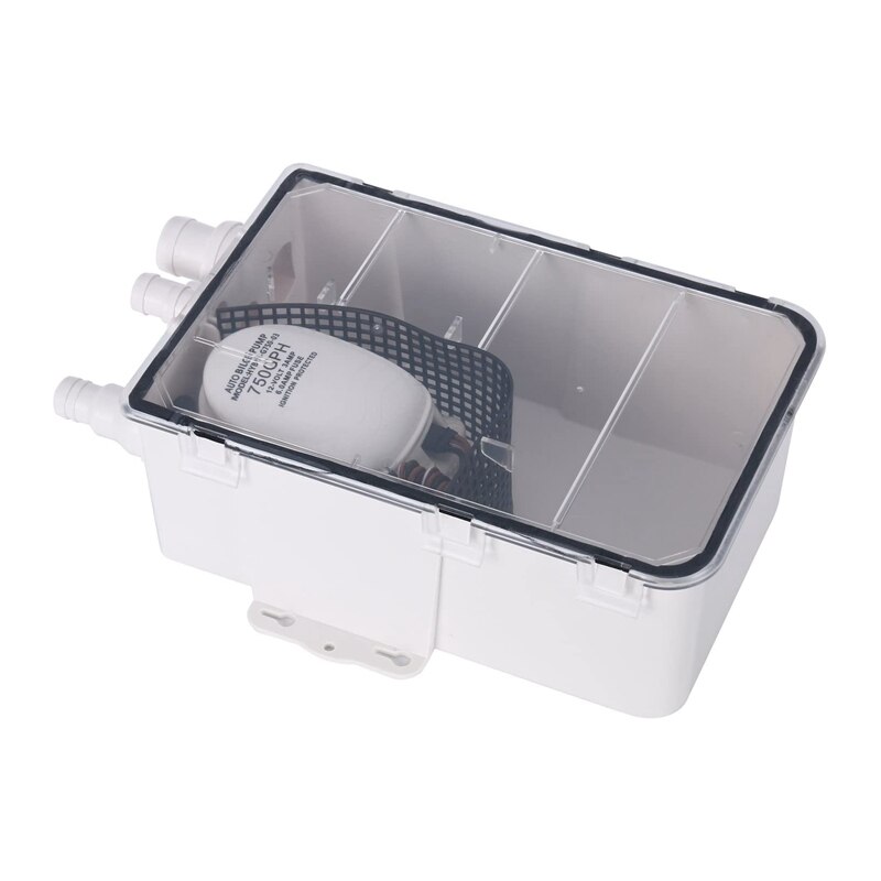 750 gph dusjkum pumpe 12v automatisk lensedusj avløpspumpesystem multi port marine avløpssystem
