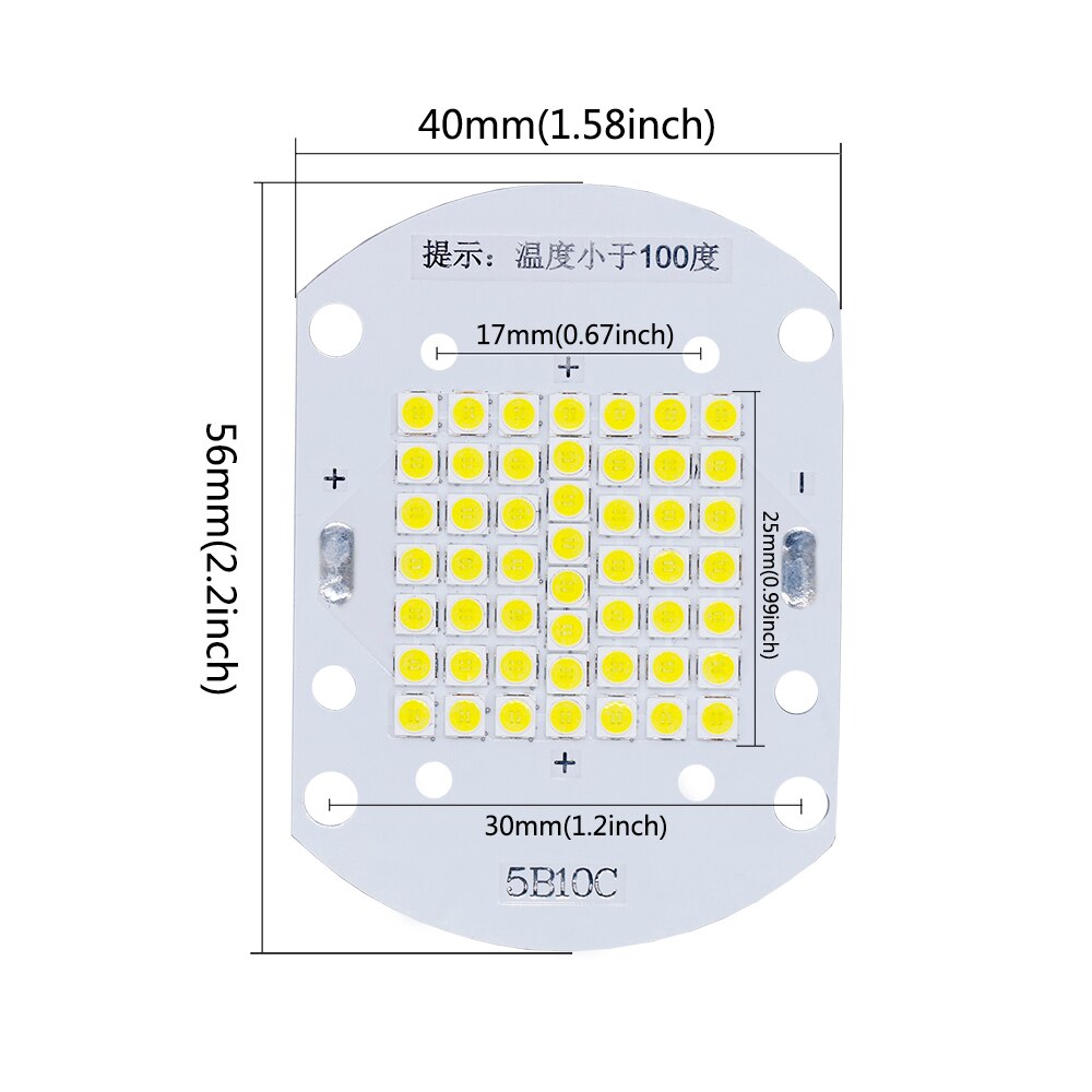 10pcs a lot High Power 50W LED Bulb 3030SMD Chip W... – Grandado