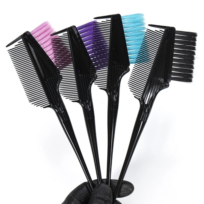 1 cepillo para teñir el cabello, cerdas suaves y elegantes, herramienta para teñir el cabello, cepillo para teñir el cabello, accesorios para cepillos de peluquero y salón DIY
