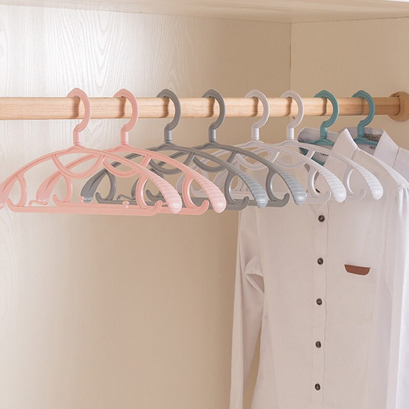 Clothes Drying Rack Plastic Anti-slip Adult Clothes Rack Hanging Clothes Brace Clothes Hanger Storage Rack For Clothes