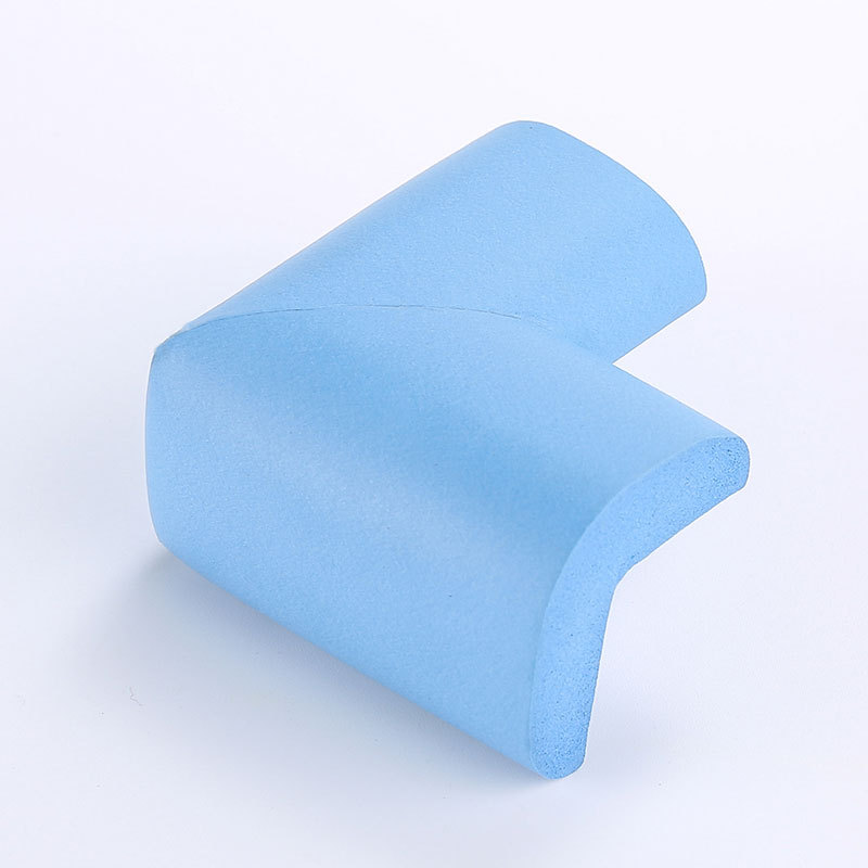8 Pcs/Lot Bébé Protection Table Coin Garde Ange Forme Protecteur De Sécurité Pour Bébé Doux Bureau En Verre Protecteur de Bord De Coin En Mousse Pare-chocs: Sky Blue