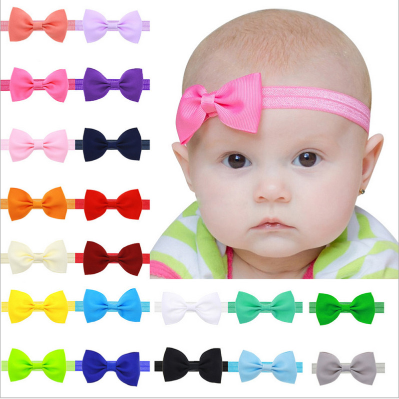 Cute Knotted Baby Girl Headband Newborn Infant Elastic Hair Band Headwear Kids Headbands For Girls Accessories