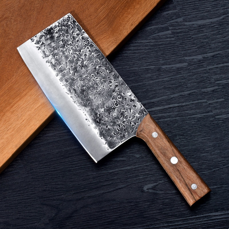 CHUN Hand Made Forged Kitchen Knife Chinese Kitchen Knives 7Cr17mov Forged Cooking Knife Stainless Steel Sharp Blade Cleaver