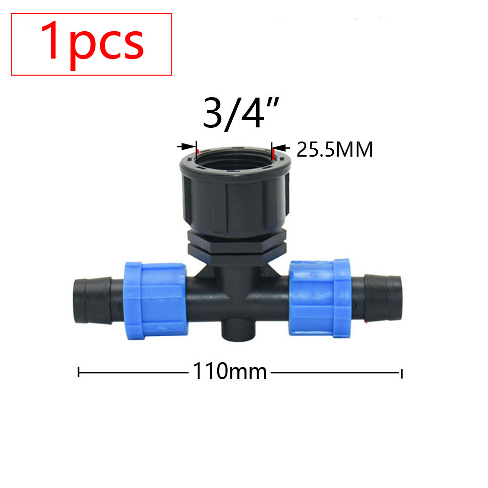 16 mm irrigatie druppeltape connectoren boerderij micro waterbesparend irrigatiesysteem slang gezamenlijke tuin waterfitting: Lavendel