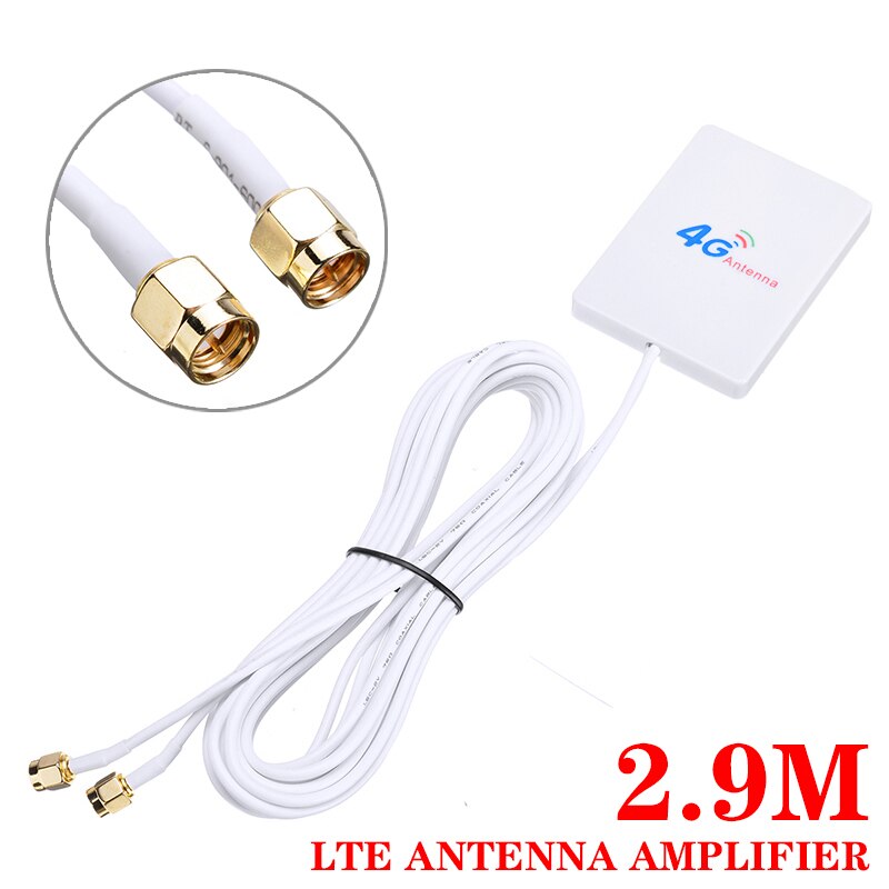 28dBi 4G Lte Antenne Kabel Sma Connector Signaal Versterker Wifi Netwerk Breedband Mobiele Signaal Router Voor Huawei E5175