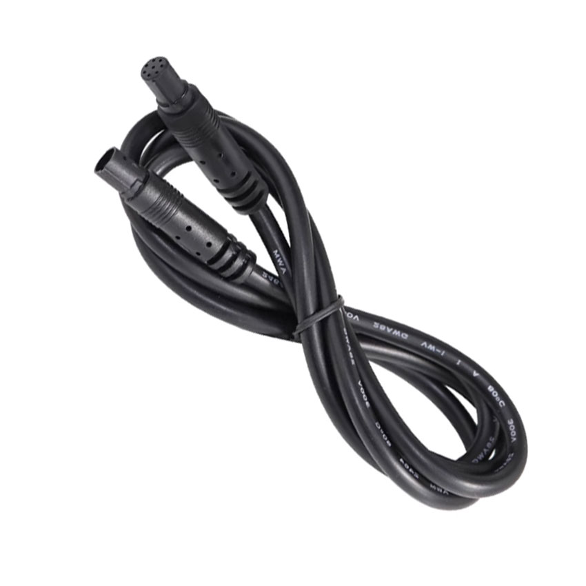 Cltgxdd Cable de extensión de cámara de marcha atrás, conector macho a hembra de 4/5/6/8 Pines, 4P, 5P, 6P, 8 P, Cable de conexión de vídeo para coche, 1/2/3m