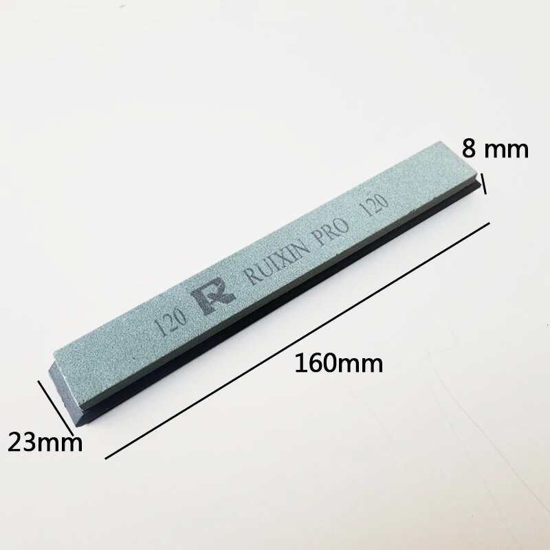 RUIXIN 120-1500 Grit Grindstone Kitchen Hone Stone Knife Sharpener Fixed Angle Grind Whetstone Sharpen Bar Knife Grinder Tools