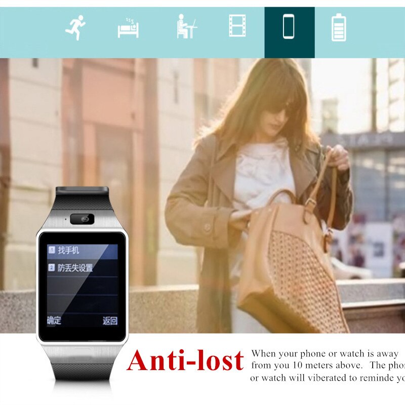 Hommes écran tactile montre intelligente avec Sim réponse appel Gsm Bluetooth Fitness Tracker sport affaires étanche femmes directe