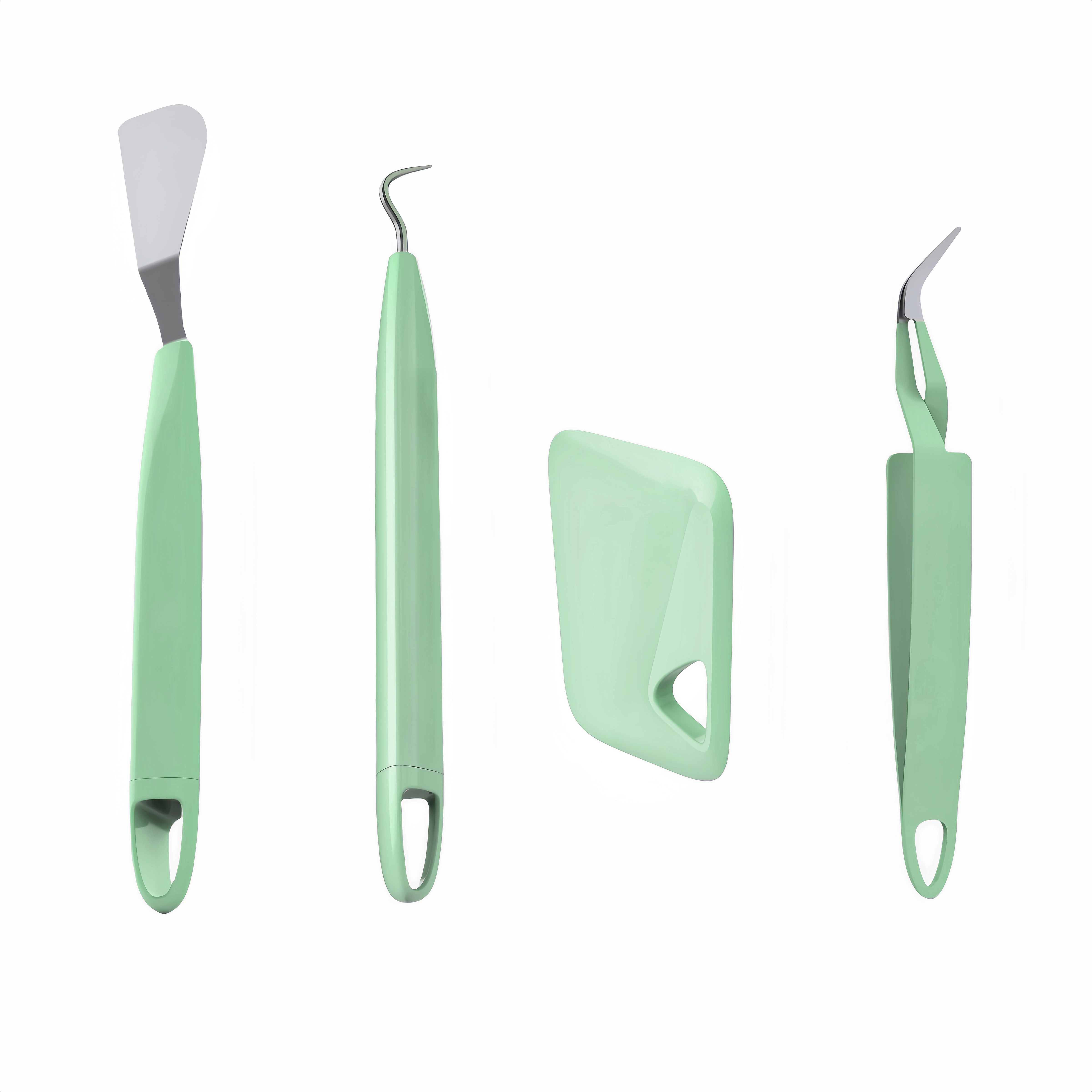 Vinyl Weeding Tool Kit, Basic Tool Kit for Cricut and Silhouette, Siser, and Oracal Vinyl: antique silver