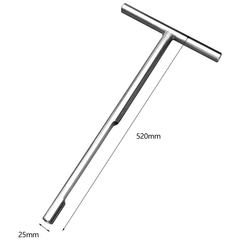20-Inch Soils Sampling Probe, Stainless Steel Soils Test Kit, Sampling of Forests and Golf Courses