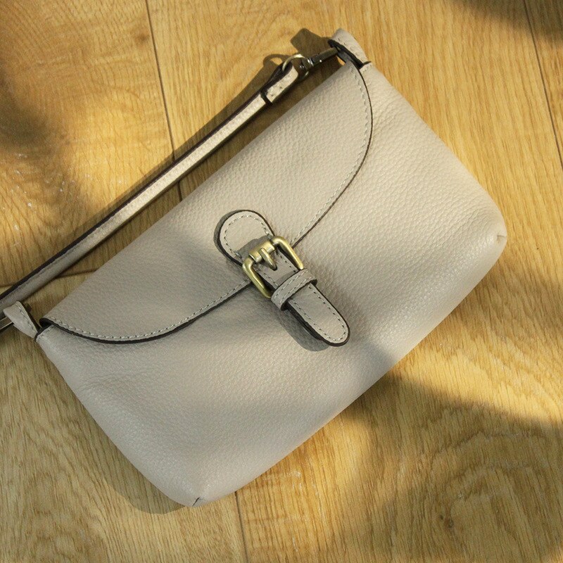 Koreaanse Versie Van Gangfeng Zachte Lederen Schoudertas