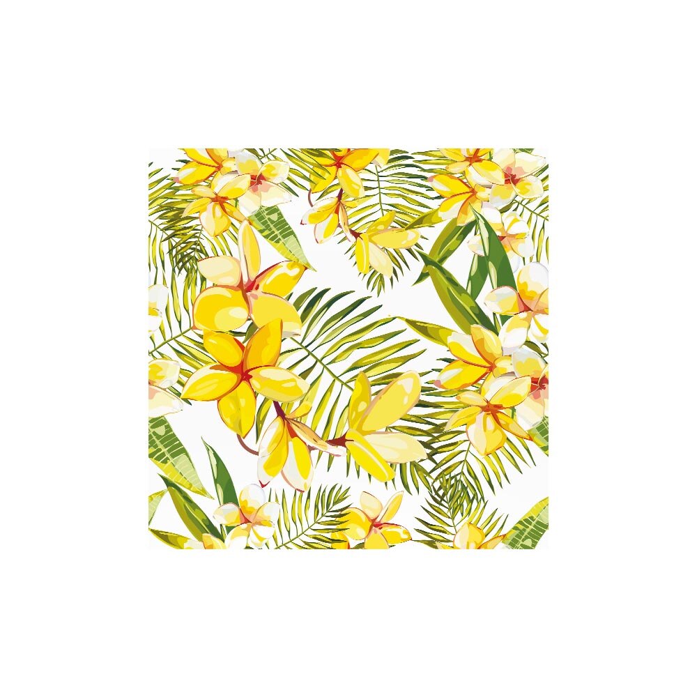 Płytki dekoracyjne w stylu europejskim tropikalna zieleń rośliny brak salon naklejki na biurko renowacja biurka naklejki na ścianę: Złota