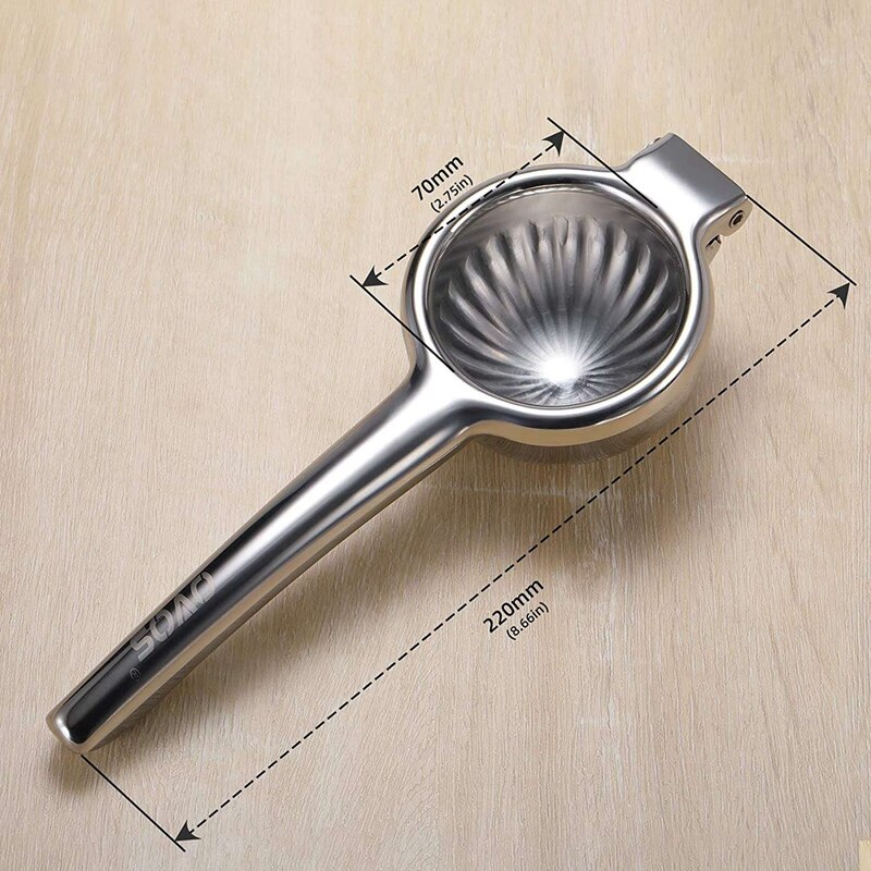 304 Stainless Steel Manual Lemon Juice Squeezer