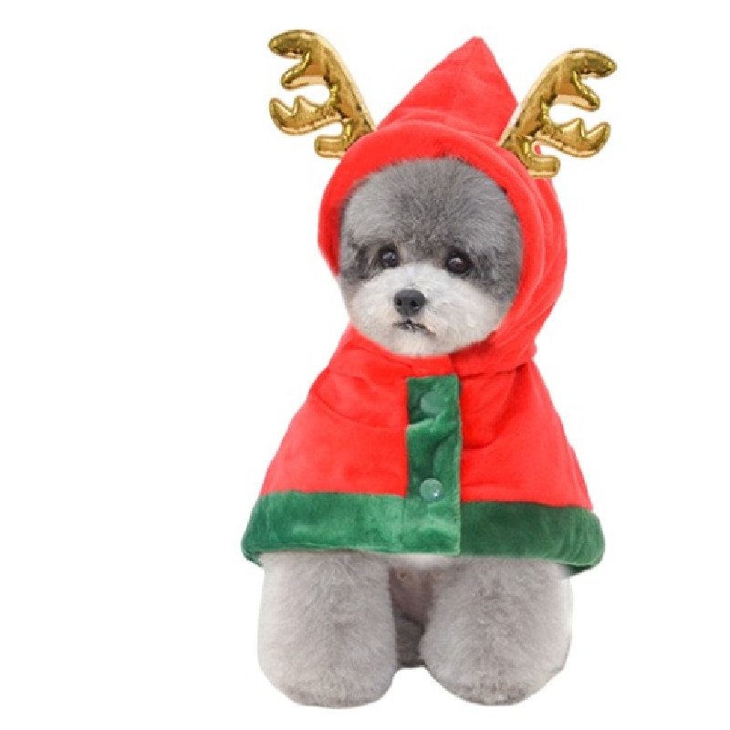 Kerst Hond Kostuum Geul Winter Hond Mantel Yorkshire Pommeren Shih Tzu Maltese Poedel Bichon Schnauzer Pug Hond Kleding Xmas