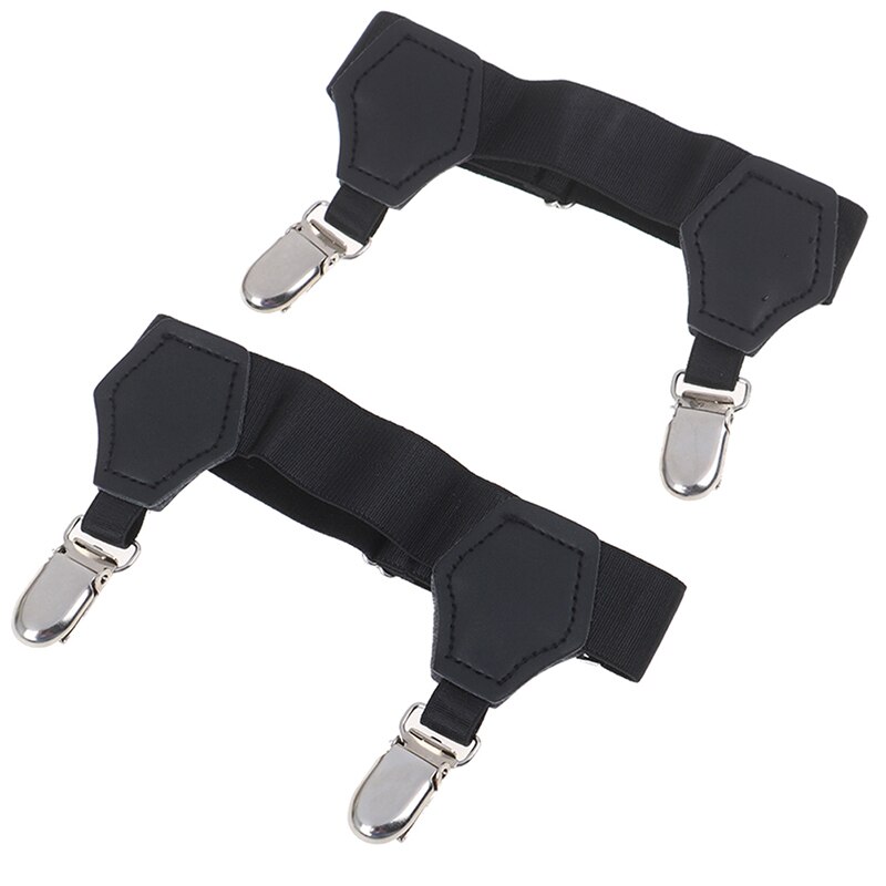 2 stks/paar Polyamide Sok Bretels Jarretellegordel Verstelbare Elastische Kousenband Been Bretels Clip