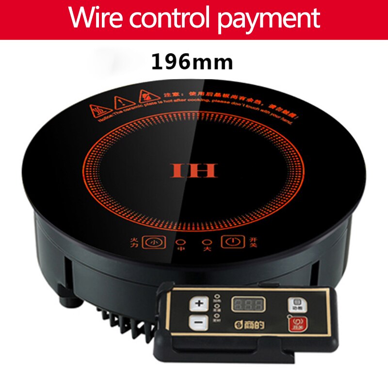 Mini Circular Electromagnetic Stove Small Embedded One Person One Pot Restaurant Special Commercial Pot Stove Hotpot