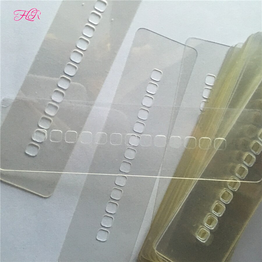 50 pcs/lot Multi Hole Template Prevent Scalp Good Easy Tools Heat Protector Shields for Hair Extension Useful Tools