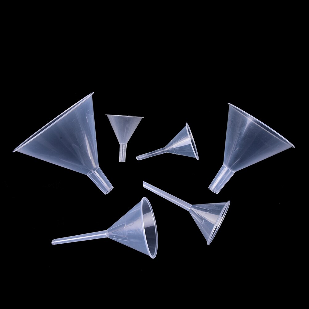 120Ml 1/2 "Mond Dia Laboratorium Trechter Transfer Parfum Plastic Filter Trechter