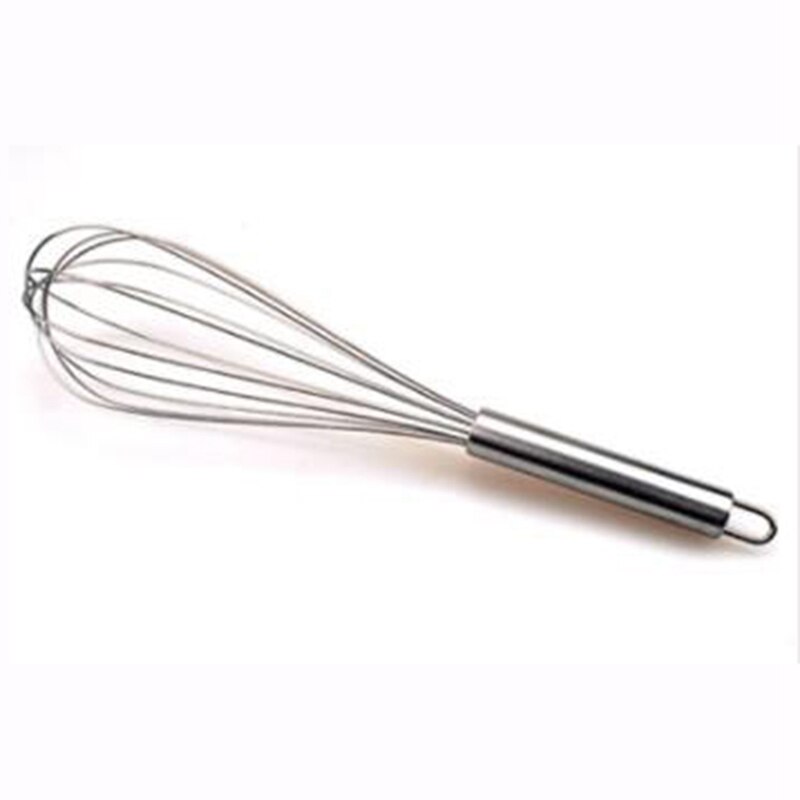 Catering Hand Whisk Stainless Steel Kitchen Balloon Egg Milk Beater Tool