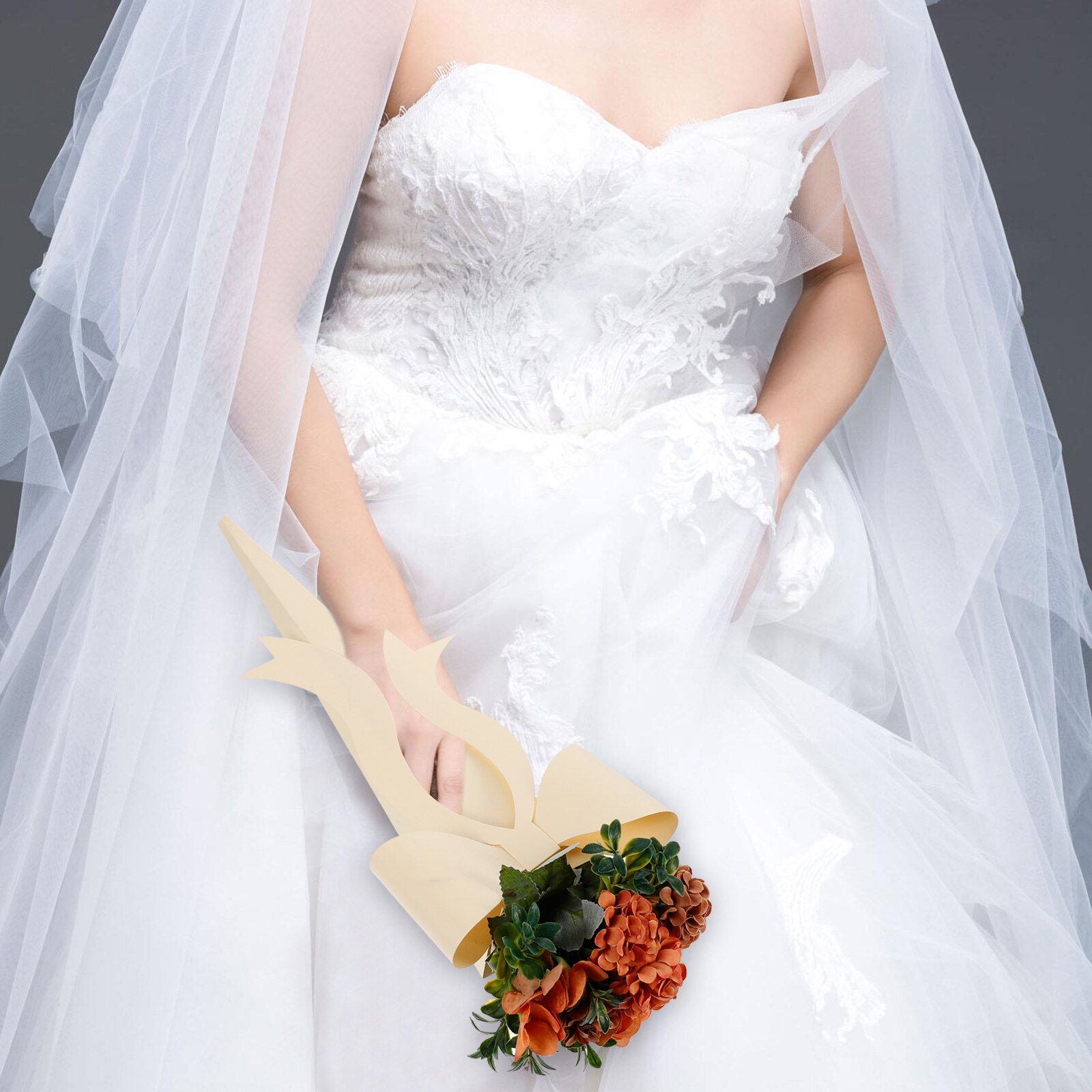 10 Sets Flower Arrangement Packing Box Bouquet Wrapping Box DIY Material for Bouquet