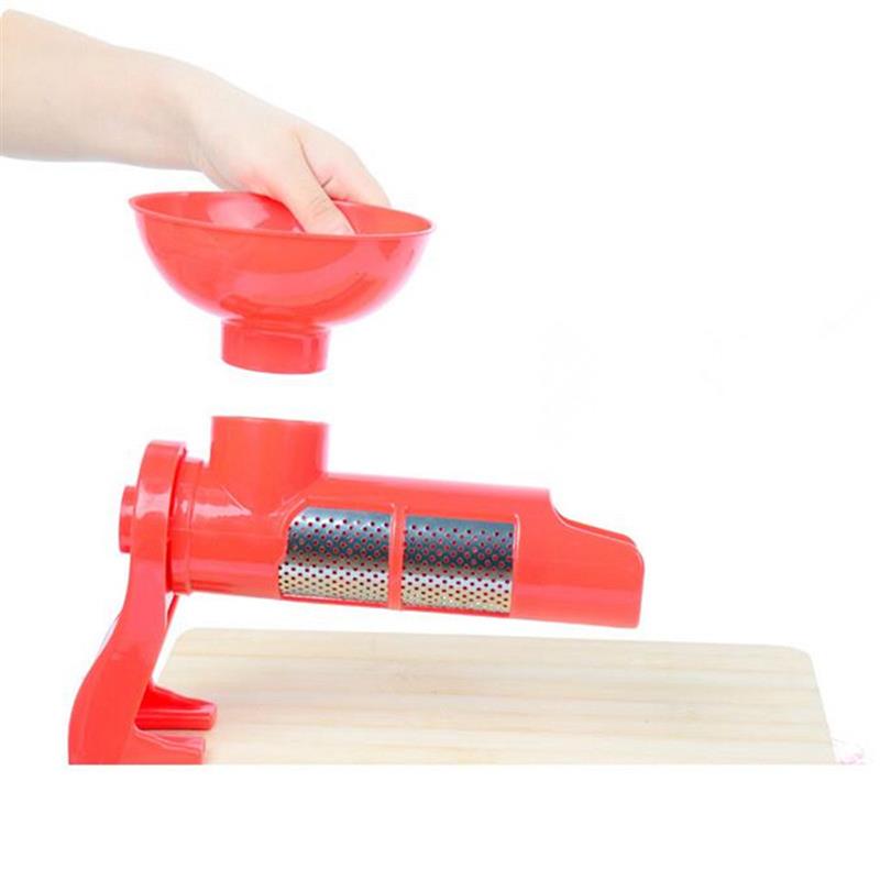 Multi-purpose Tomato Press Manual Tomato Juicer Sauce Maker Food Strainer for Fruit Vegetables Home Kitchen Accessories