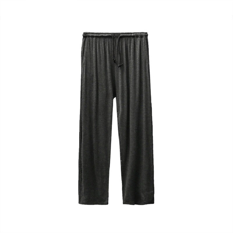 Pajama Pants Lounge Pants Home Trousers Summer Cotton Modal Long Sleep Pants Side Pockets Sleepwear Men Pyjamas Pajamas