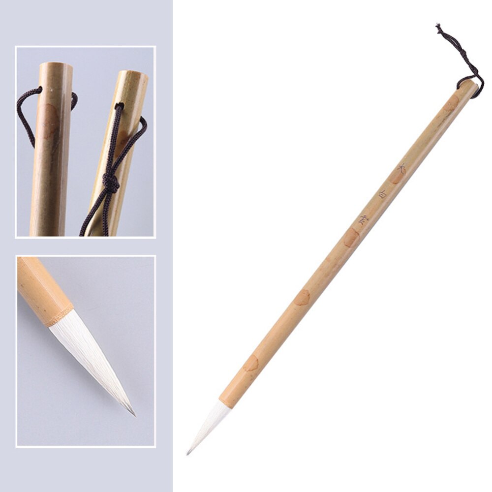 3 Pcs Professionele Uitstekende Elastische Haar Chinese Kalligrafie Kanji Japanse Sumi Tekening Borstel Voor Home School Schrijven Praktijk