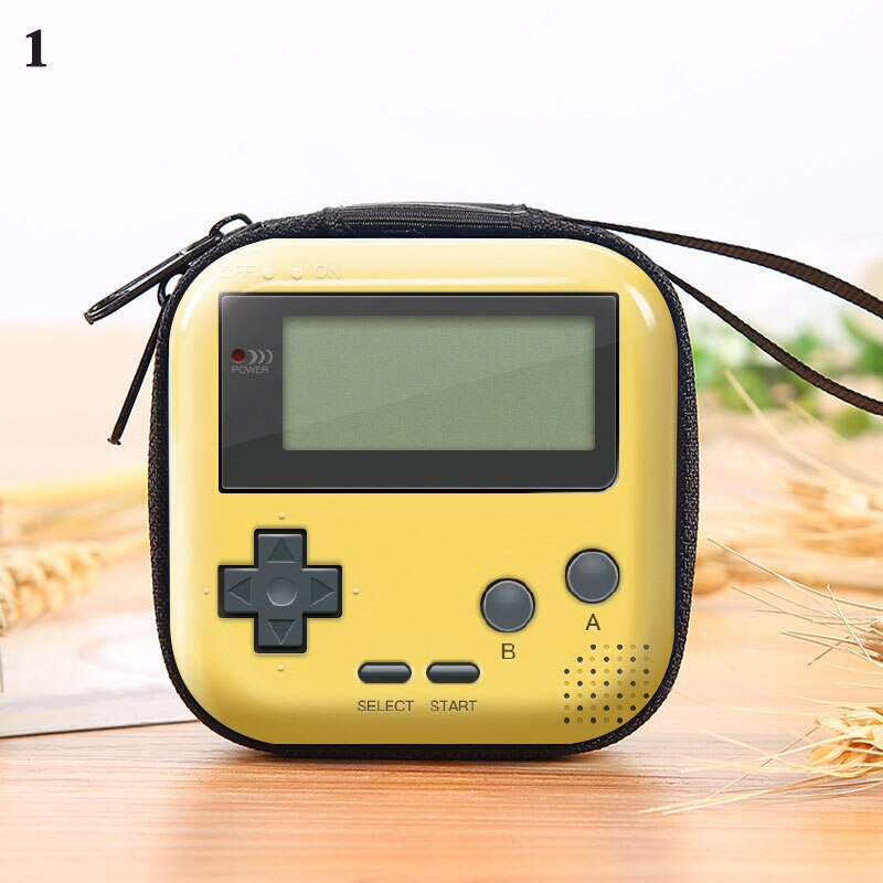 Retro Geldbörse Kreative Weißblech Platz Geldbörse Kopfhörer Tasche Kopfhörer Tasche Lagerung Box niedliche Geldbörse frauen brieftasche: 1