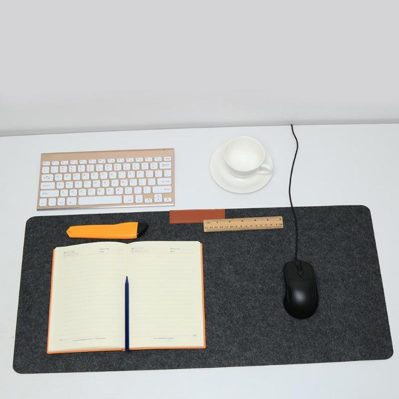 Simple Felt Non-Woven Warm Hand Mouse Pad Desk Pad Keyboard Pad Game Mouse Pad Upgrade 70 * 33cm Ma4 Package