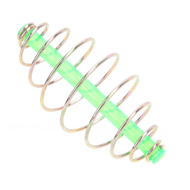 10pc karpe fiskeri feeder agn bur fjeder coil inline metode feeder coil inline metal agn kaster feeder fiskegrej