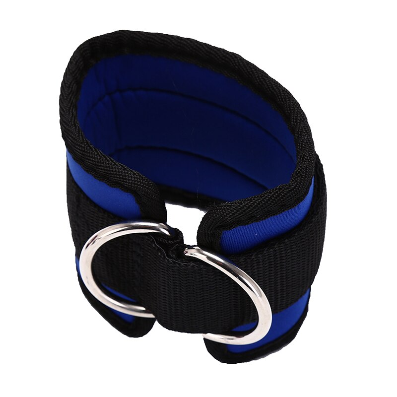 1pc protetor de cinta de tornozelo d-ring correia de tornozelo multi gym perna polia cinta equipamentos de exercício de fitness esportes tornozelo