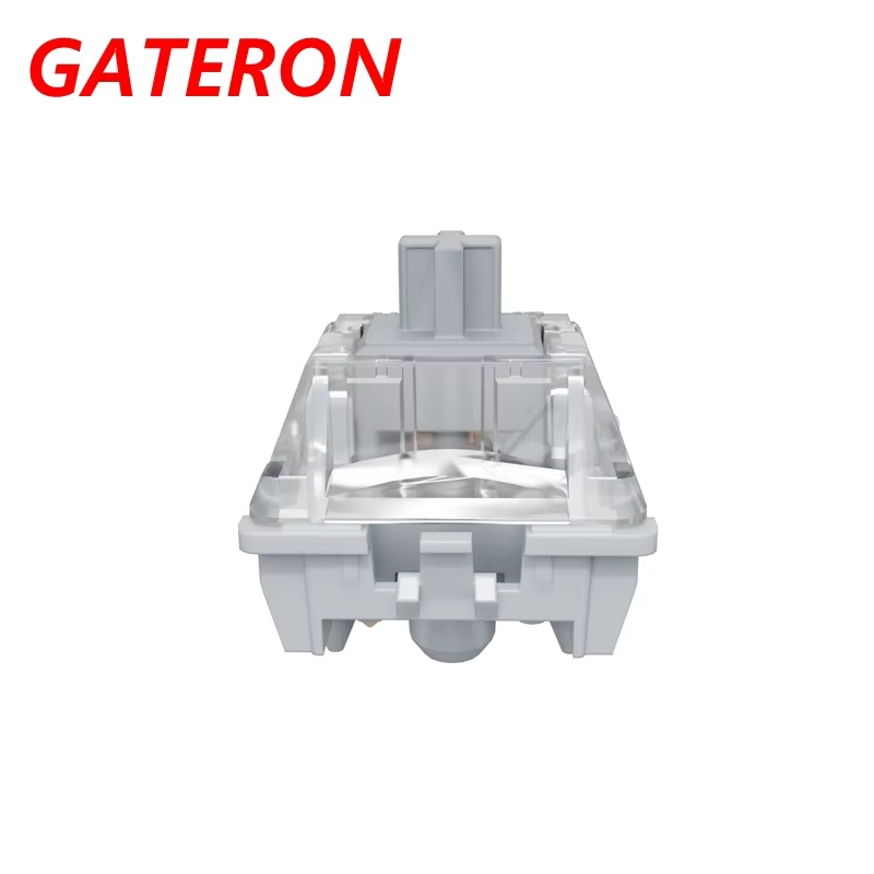 Gateron 0 ° Przełącznik z zerowym cichym przełącznikiem Liniowy przełącznik z zerowym stopniem 0 stopni Klawiatura mechaniczna do gier Podwójna szyna Silent Pad Przełączniki MX