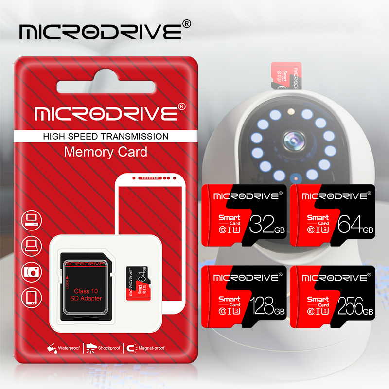 Micro Memory SD Card 256GB 128GB 32GB 64GB 16GB Mini SD Card SD/TF Flash Card 32 64 128GB Class 10 Memory Card For Phone