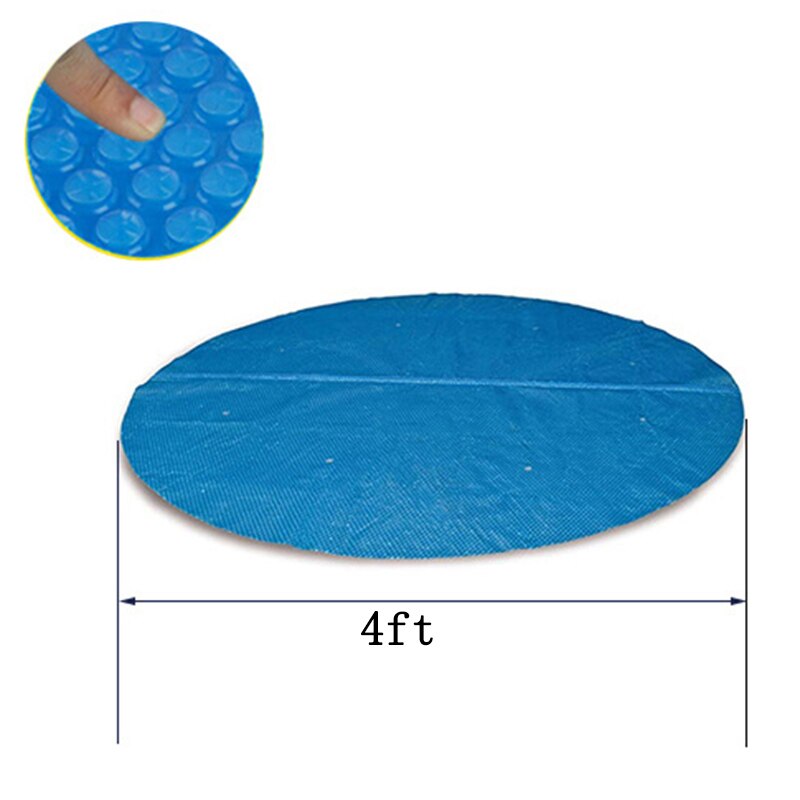 Round Pool Cover Solar Protector for Home Above Ground Protection Swimming Pool Summer N66