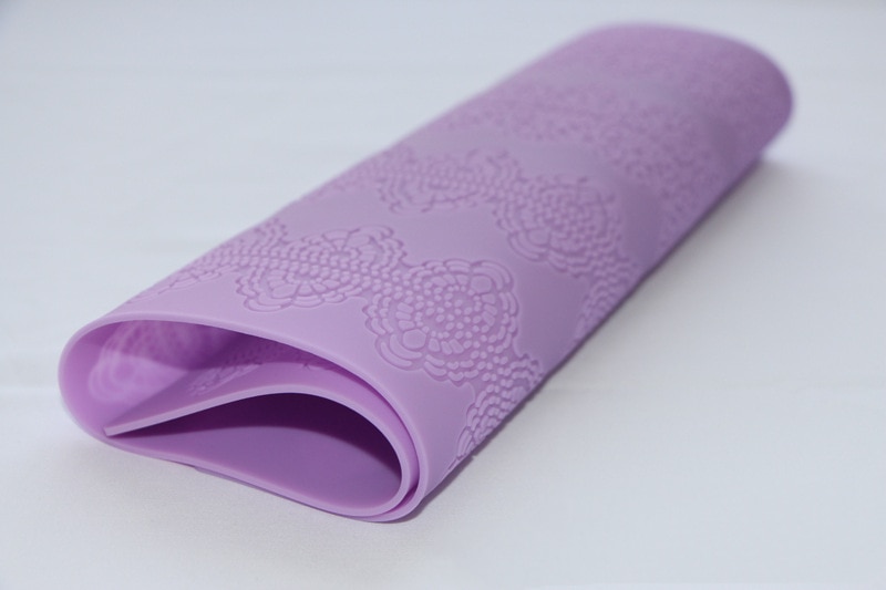 Silicone Lace Mat Cake Mold Sugar Lace Mat Fondant Embossing Art Jelly Chocolate Home Decorative Mould Baking Craft Tools K489