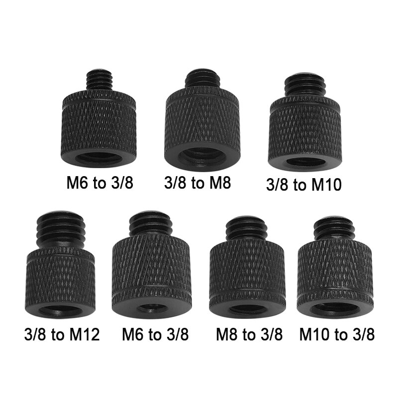 Conversie Schroef 3/8 M6 M8 M10 M12 Schroef Fotografie Accessoires Adapter Mount Schroef Voor Statief Balhoofd Live Flash Bracket