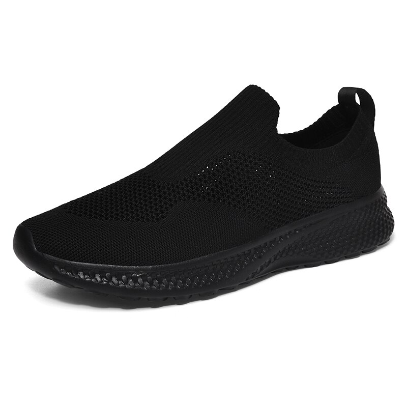 Hommes Tennis chaussures sans lacet Jogging Sport chaussure homme baskets respirant antidérapant Fitness entraînement chaussures