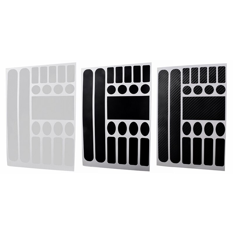 Carbon Fiets Beschermende Sticker Anti-Kras Fiets Frame Achter Vorken Protector Mtb Fietsen Chainstay Beschermende Film
