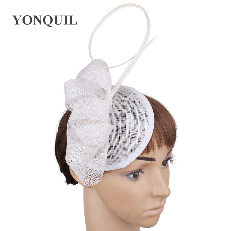 Magnifique mariée Mariage Chapeau Fascinator épingle à cheveux formelle Occasion Mariage casque pour dames fête Chapeau Chapeau bandeau