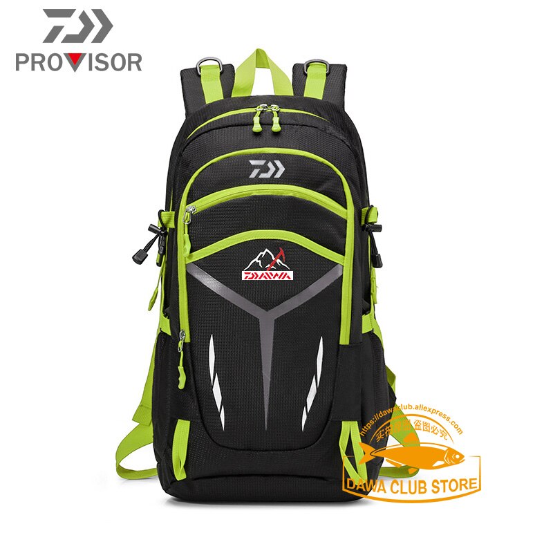 Waterproof Fishing Backpack Toolkit Camping Mountaineering Picnic Travel Backpack Multipurpose Night Reflection Fishing Bag: BC-4