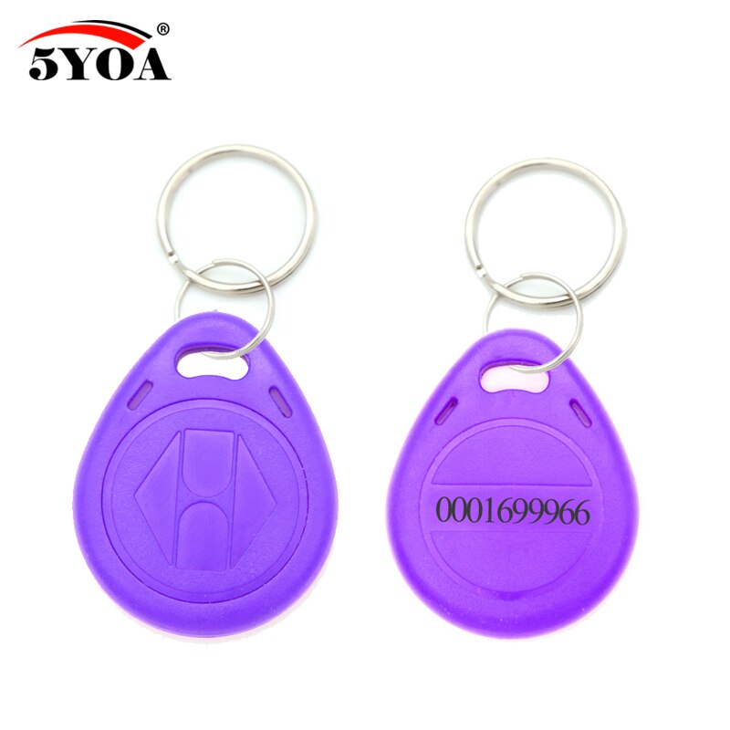 10 pezzi di garanzia della qualità em ID carta Sola lettura 4100 4102 carta d'identità di reazione 125KHZ RFID carta adatta per il controllo degli accessi presenza di tempo: Viola